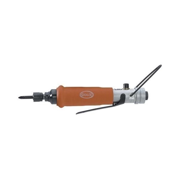 Pneumatic Screwdriver, InLine Reversible, Bare Tool ToolKit, QuickChange Chuck, 14 Chuck, 800 R, Sioux Tools, Mfr#: 1SM2103